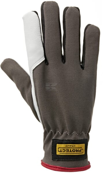 HyFlex Montagehandske Gedeskind/Spandex Skærehæmmende B Str. 10/XL