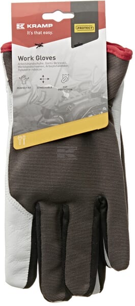 HyFlex Montagehandske Gedeskind/Spandex Skærehæmmende B Str. 10/XL