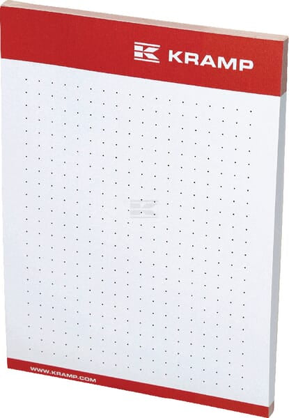 Case Logic Notesblok A6, ulinjeret