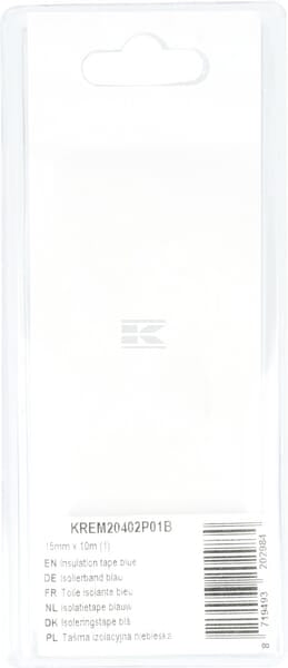 Isoleringstape blå 15 mm x 10 m