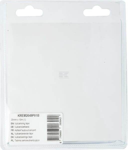Vulkaniseringstape 25 mm x 10 m – Elektrisk isolering