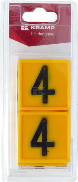 Talblok Nr. 4 (6 stk.)