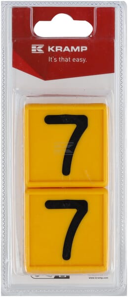 Talblok Nr. 7 (6 stk.)