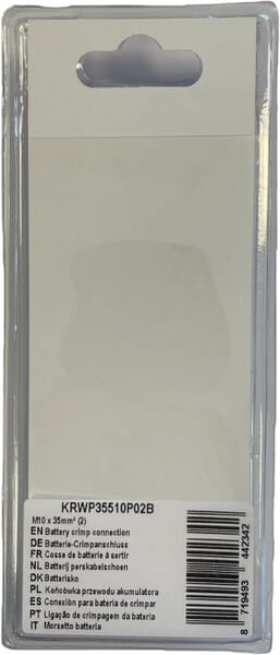 Kabelsko M10 x 35mm² til kabel montering