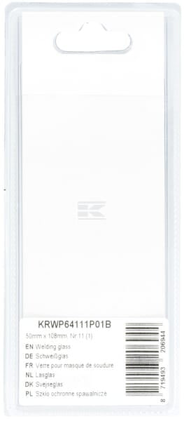 Svejseglas 50x108mm, DIN 11