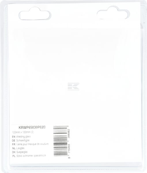 Svejseglas 100x120 mm – Klart beskyttelsesglas