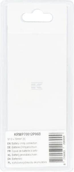 Ringsko M12 til 70 mm² kabel (6 stk.)