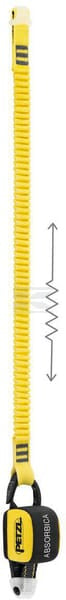 Petzl Absorbica-I Faldline 150 cm med energiabsorber