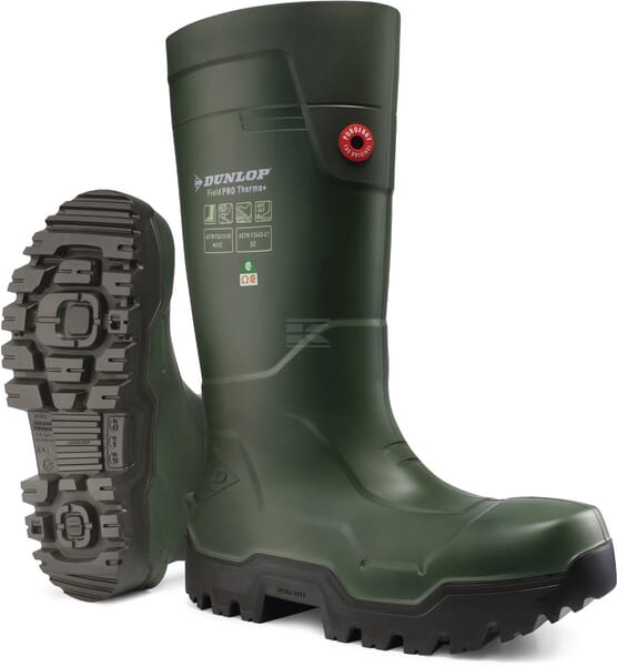Dunlop TerraPRO FS Thermo Støvle Grøn EU37