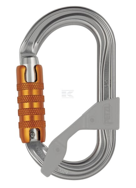 Petzl OK Triact-lock Karabinhage, oval