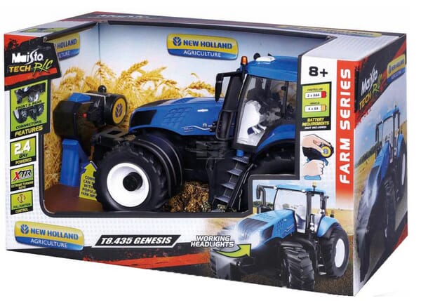 New Holland T8.435 Traktor 2,4 GHz Fjernstyret
