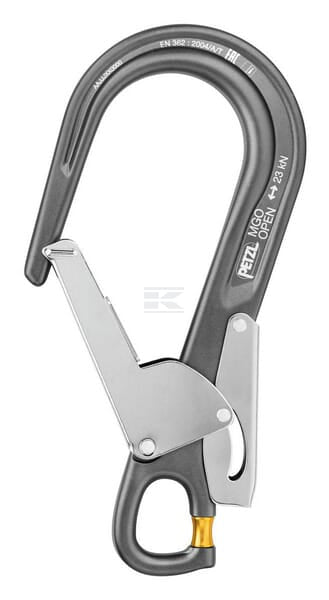 Petzl MGO Åben 60 – Stor karabin med automatisk lås