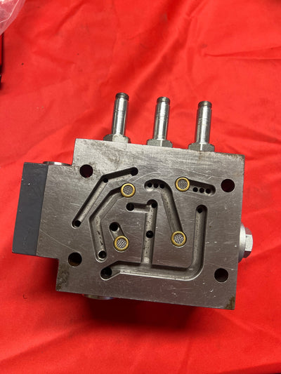 HZM Fordelerblok Gear DY-10H3-24V Hydraulisk Ventilblok (Minilæsser)