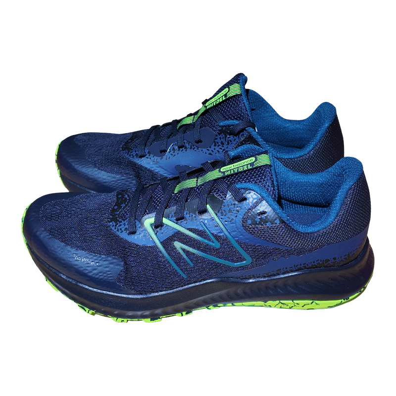 New Balance herre DynaSoft Nitrel V5 i blå/grønt mesh løbesko