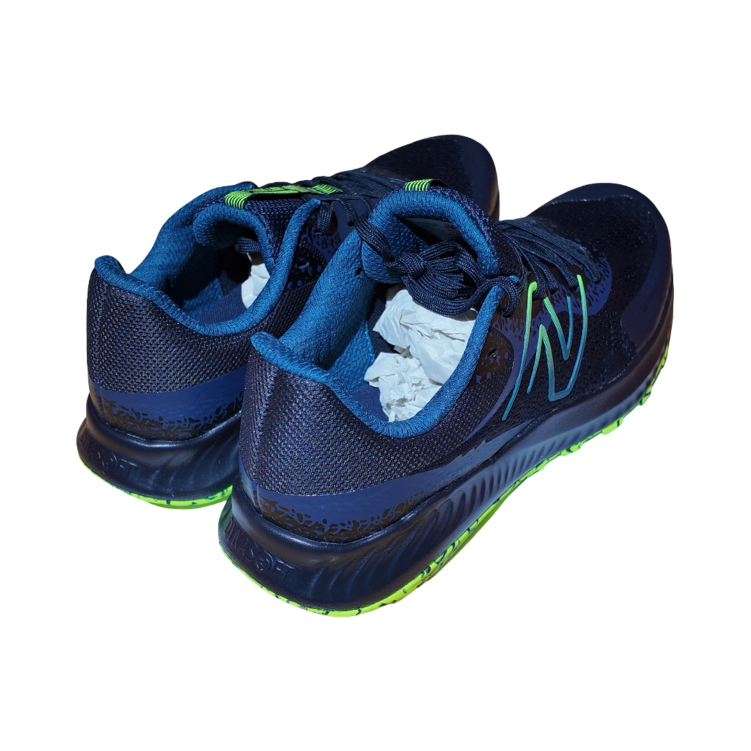 New Balance herre DynaSoft Nitrel V5 i blå/grønt mesh løbesko
