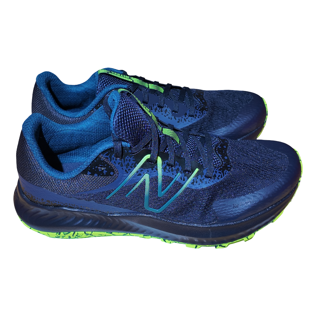 New Balance herre DynaSoft Nitrel V5 i blå/grønt mesh løbesko