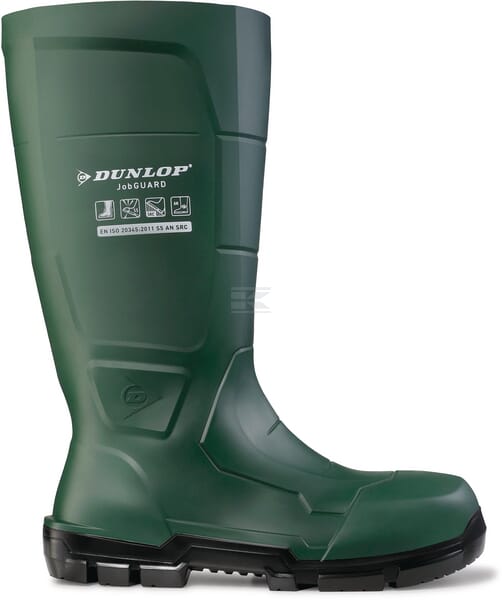 Dunlop JobGUARD Full Safety Sikkerhedsstøvle Grøn Str. 37