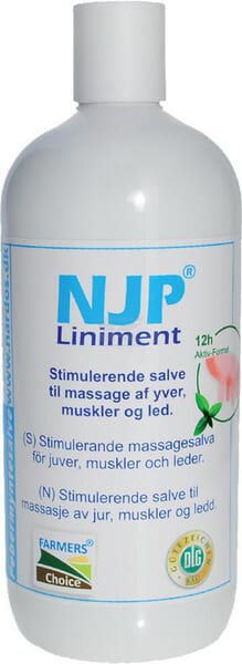 NJP Yverliniment 500ml – Pleje til yvere