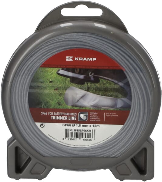 Nylon Trimmersnøre SP66 Ø 1,6 mm x 15 m