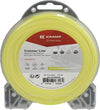 Trimmersnøre Gul Rund 2,0 mm 15 m