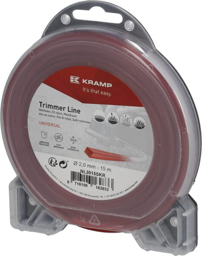 Trimmersnøre 4kt 2,0 mm x 15 m