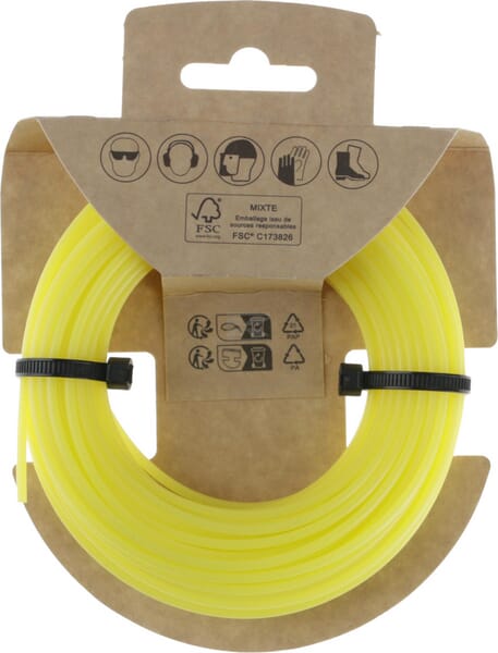 Kramp Effektivitet Trimmersnøre Ø2,4 mm, rund, 15 m