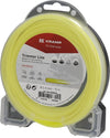 Kramp Trimmersnøre Gul Rund 2,4 mm 15 m