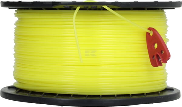 Kramp Trimmersnøre Gul Rund 2,4 mm 180 m