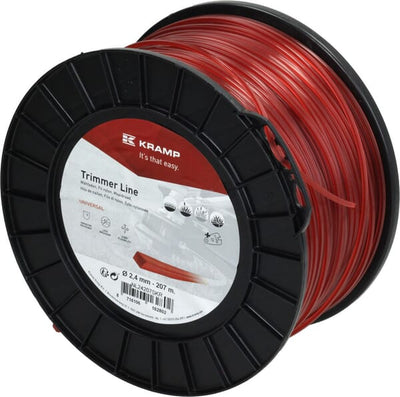 Kramp Trimmersnøre 2,4 mm Kvadratisk 207 m