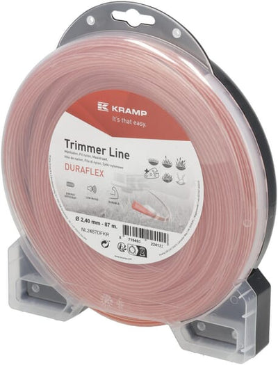 Kramp DuraFlex Trimmersnøre Ø2,4 mm, 87 meter