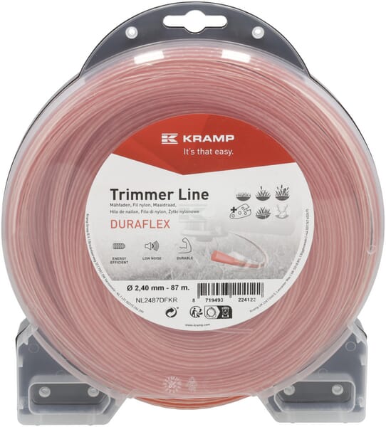 Kramp DuraFlex Trimmersnøre Ø2,4 mm, 87 meter