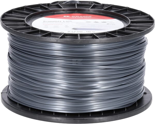 Kramp Trimmersnøre Grå Titanium 4 kt 2,5 mm x 185 m