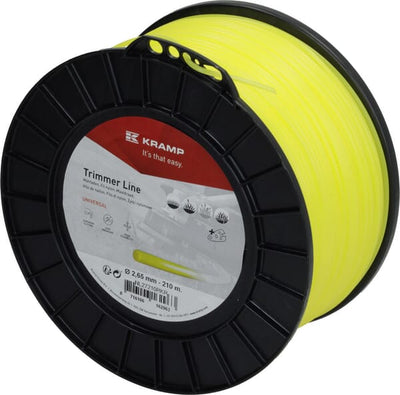 Kramp Trimmersnøre Gul Rund 2,65 mm 210 m