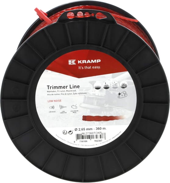 Kramp Trimmersnøre TC 2,65 mm, 360 meter