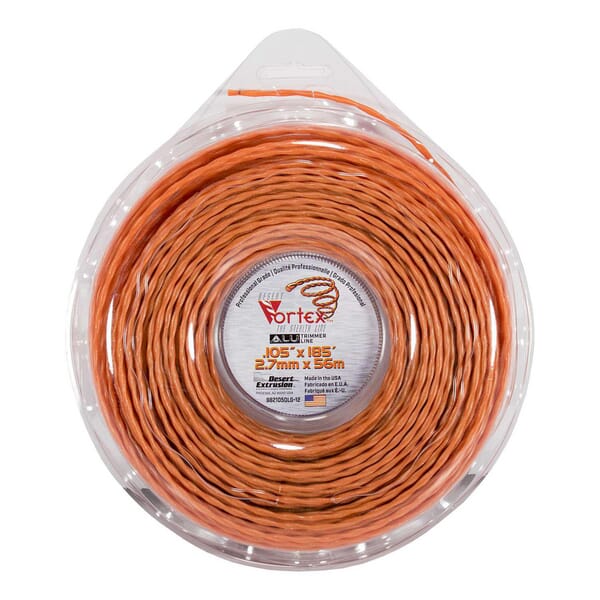 Vortex Nylonsnøre 2,7 mm 56 m Twist Alu til Trimmere