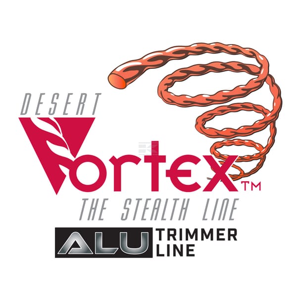 Vortex Nylonsnøre 2,7 mm 56 m Twist Alu til Trimmere