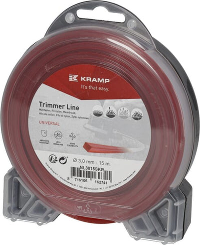 Trimmersnøre 4kt 3,0 mm/15 m