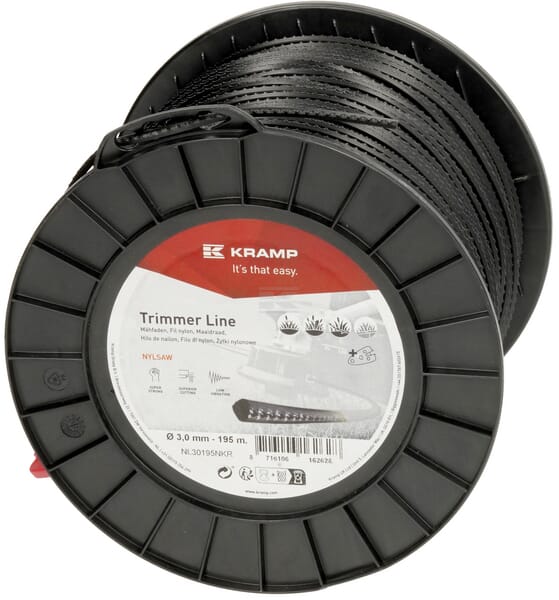 Nylsaw Trimmersnøre 3,0 mm x 195 m