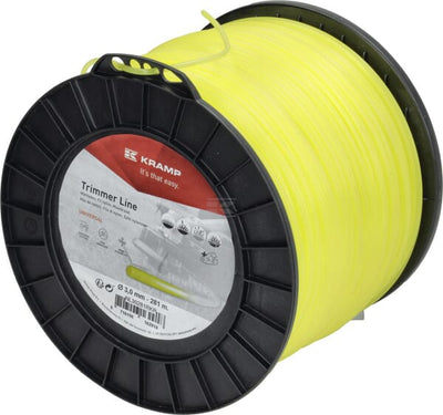 Trimmersnøre Gul Rund 3,0 mm 281 m