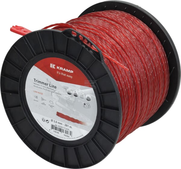 Kramp Trimmersnøre TC 3 mm x 281 m