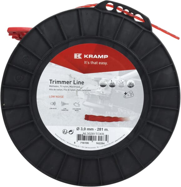 Kramp Trimmersnøre TC 3 mm x 281 m