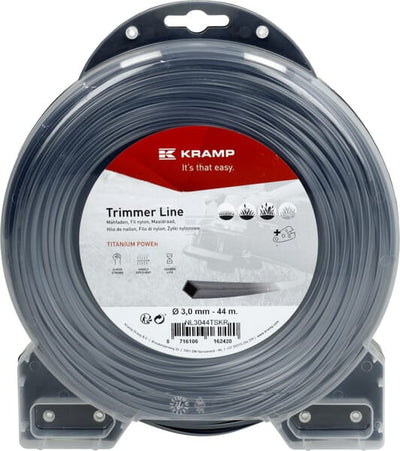 Titanium Trimmersnøre 4-kantet 3,0 mm x 44 m