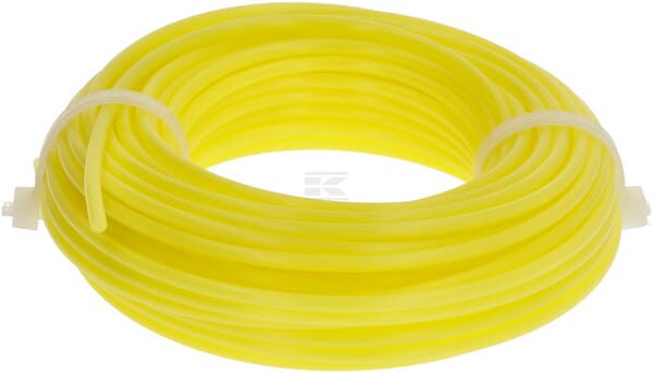Effektivitet Trimmersnøre Ø3,3 mm, 15 m rund, gul