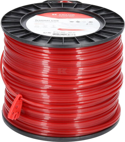 Kramp Trimmersnøre 4-kantet 3,3 mm x 182 m
