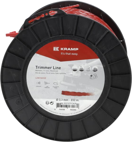 Kramp Trimmersnøre TC 3,3 mm 232 m