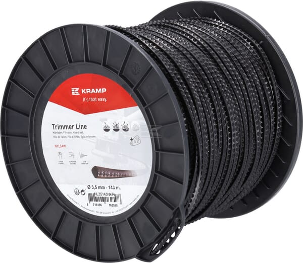 Nylsaw Trimmersnøre 3,5 mm x 143 m