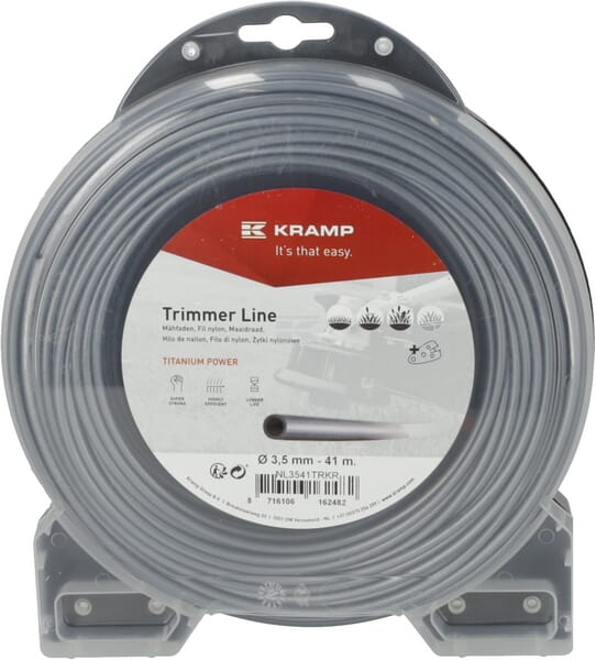 Titanium Trimmersnøre Rund 3,5 mm x 41 m