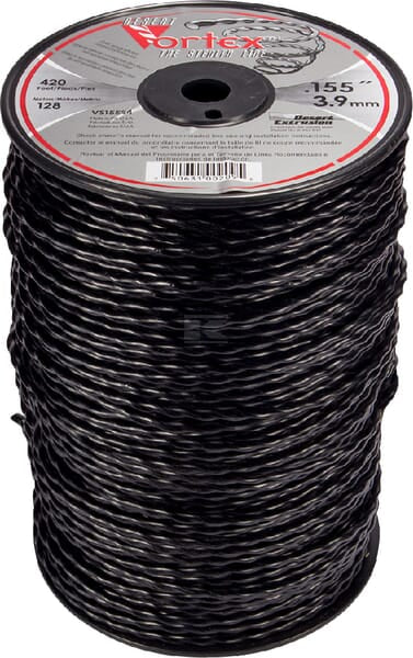 Vortex Trimmersnøre 3,9mm x 128m, Vortex-form