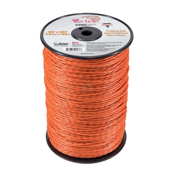 Vortex Nylonsnøre 3,9 mm 128 m twist Alu