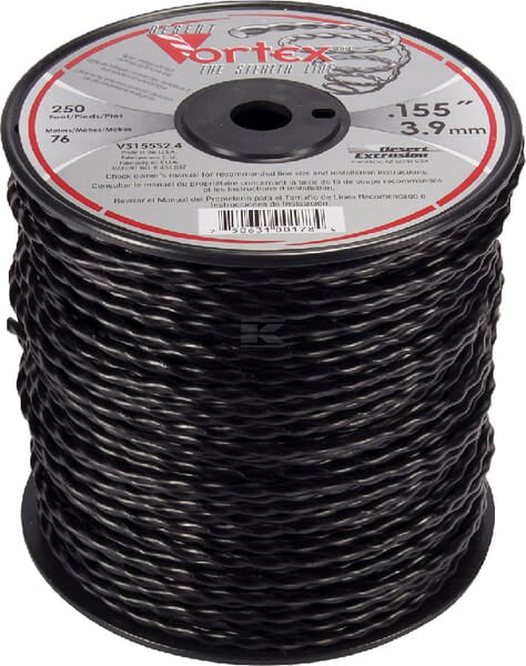 Vortex Nylonsnøre 3,9 mm x 76,2 m til Trimmer